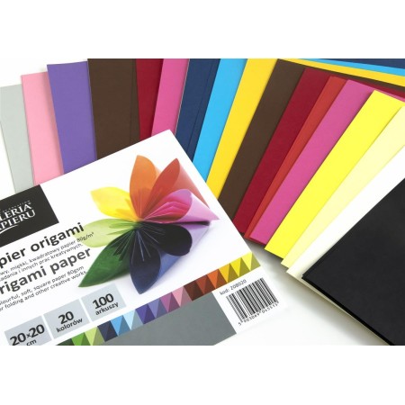 assortiment papier origami