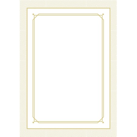 Certificat "Line" – Élégance et Simplicité pour Toutes Vos Distinctions | Papely.fr